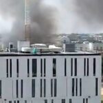 Canadian Embassy on fire, two Persons injured
